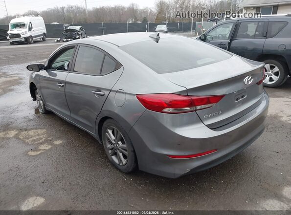 5NPD84LF8JH292695 2018 HYUNDAI ELANTRA Серый 