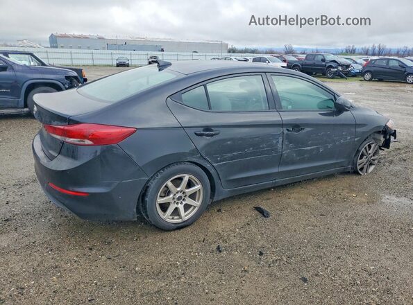 5NPD84LF8JH323153 2018 HYUNDAI ELANTRA Black Tył prawy