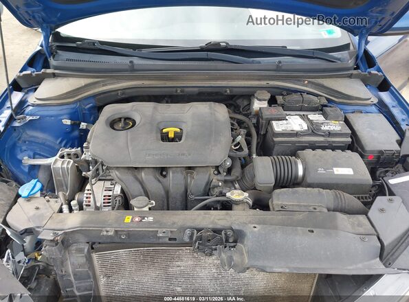 5NPD84LF8KH416823 2019 HYUNDAI ELANTRA Blue Widok z tyłu