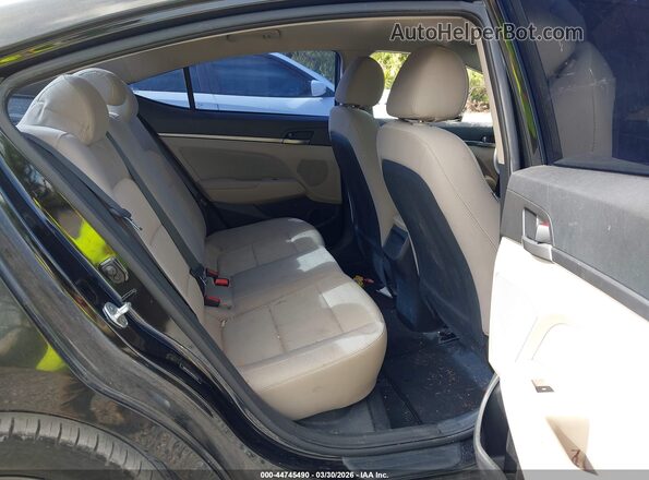 5NPD84LF9HH002751 2017 HYUNDAI ELANTRA Black VIN კოდის სტიკერის ხედი