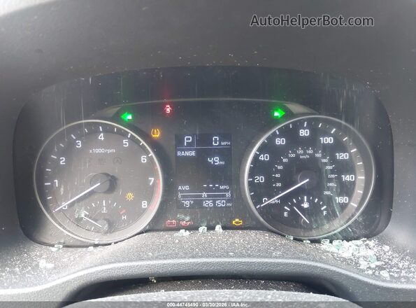 5NPD84LF9HH002751 2017 HYUNDAI ELANTRA Black უკანა სავარძლების ხედი