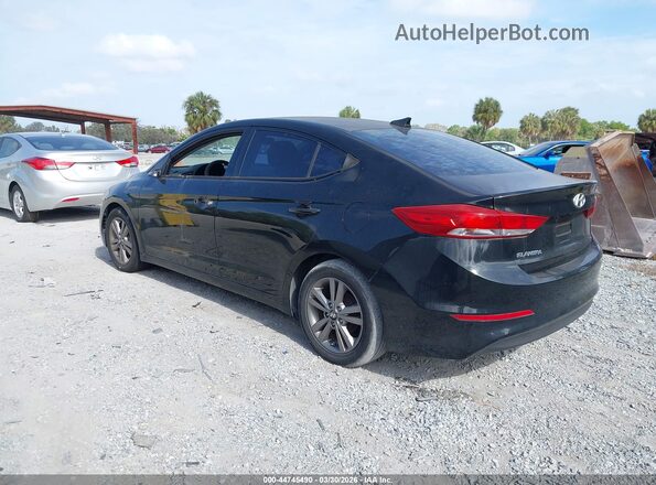 5NPD84LF9HH002751 2017 HYUNDAI ELANTRA Black უკანა მარცხენა