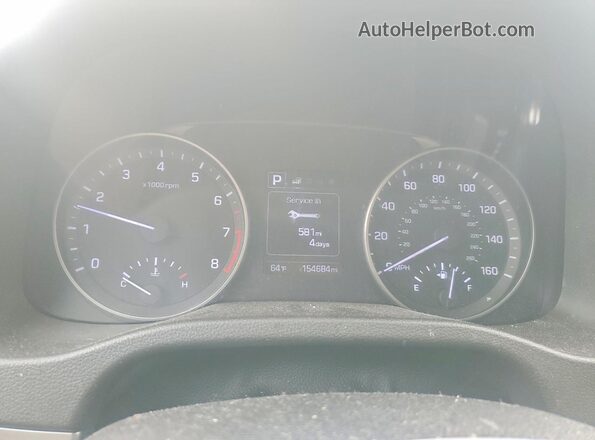 5NPD84LF9HH006296 2017 HYUNDAI ELANTRA Silver Instrument cluster view