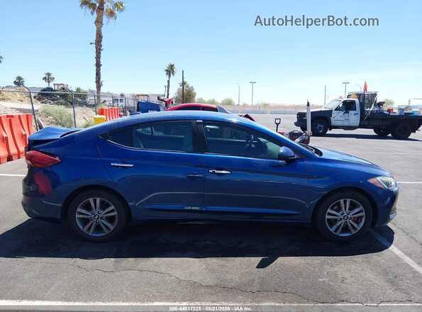 5NPD84LF9HH043669 2017 HYUNDAI ELANTRA Blue 360 interior view