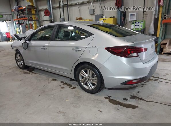 5NPD84LF9KH431041 2019 HYUNDAI ELANTRA Серый Задняя левая четверть