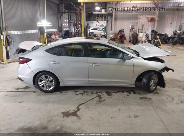 5NPD84LF9KH431041 2019 HYUNDAI ELANTRA Серый Вид щитка приборов