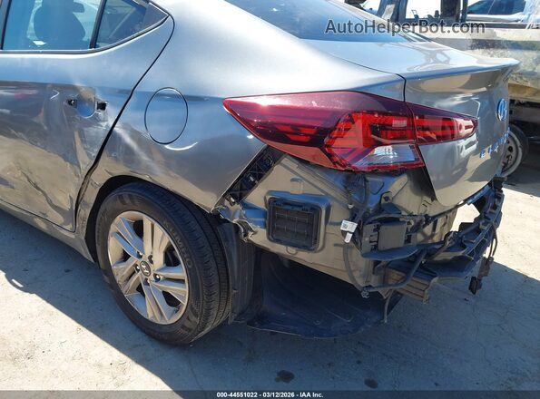 5NPD84LF9KH444503 2019 HYUNDAI ELANTRA Gray Widok z przodu