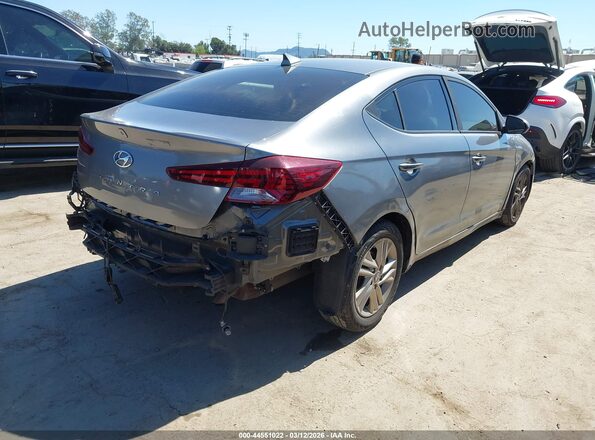 5NPD84LF9KH444503 2019 HYUNDAI ELANTRA Gray Tył prawy