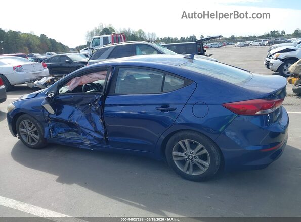 5NPD84LFXHH124289 2017 HYUNDAI ELANTRA Blue Vista interior de 360 grados