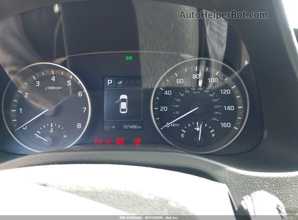 5NPD84LFXJH369714 2018 HYUNDAI ELANTRA Blue Հետևի նստատեղերի տեսք