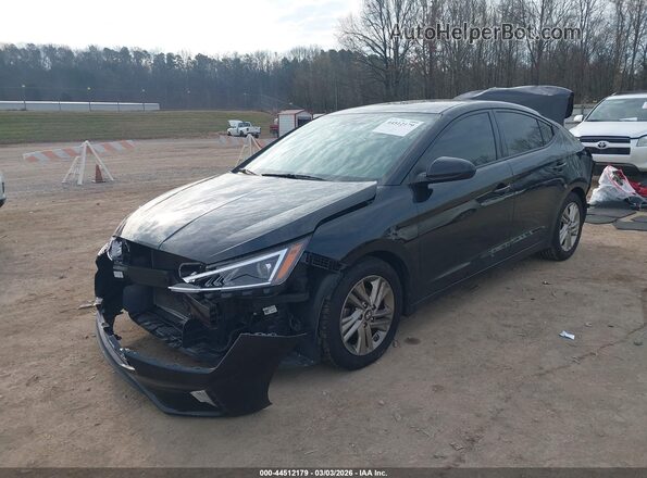 5NPD84LFXKH437043 2019 HYUNDAI ELANTRA Black 