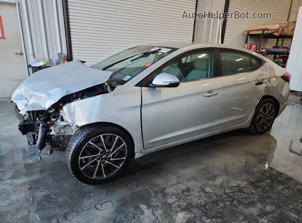 5NPD84LFXKH488798 2019 HYUNDAI ELANTRA Silver 
