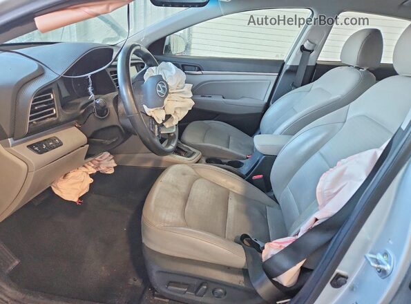 5NPD84LFXKH488798 2019 HYUNDAI ELANTRA Silver 