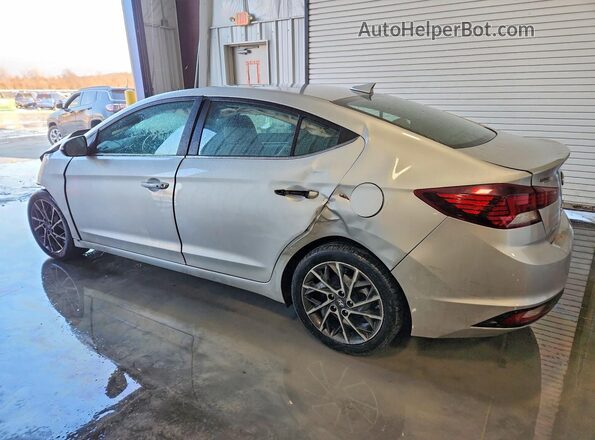 5NPD84LFXKH488798 2019 HYUNDAI ELANTRA Silver 