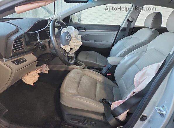 5NPD84LFXKH488798 2019 HYUNDAI ELANTRA Silver 