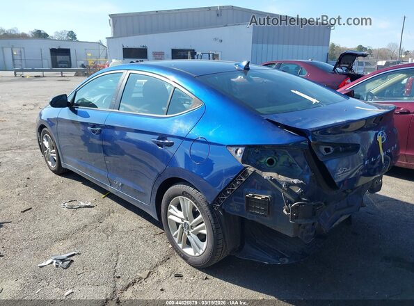 5NPD84LFXLH573139 2020 HYUNDAI ELANTRA Blue Հետևի ձախ