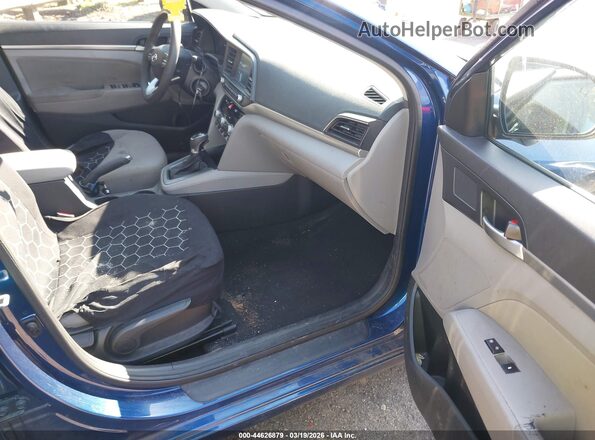 5NPD84LFXLH573139 2020 HYUNDAI ELANTRA Blue Սալոնի դիմացի տեսք