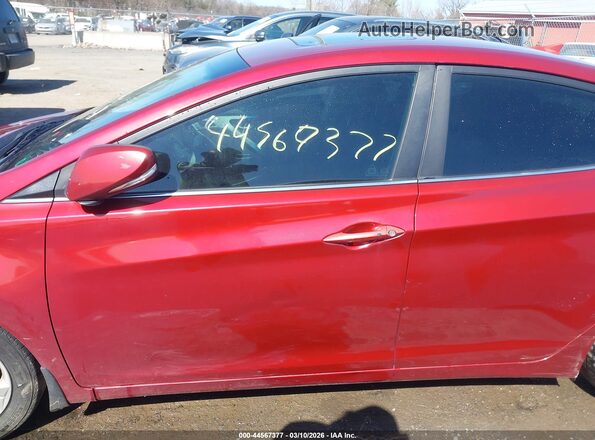 5NPDH4AE0GH729866 2016 HYUNDAI ELANTRA Red 