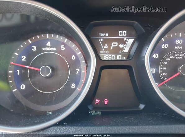 5NPDH4AE0GH729866 2016 HYUNDAI ELANTRA Red Vista de los asientos traseros