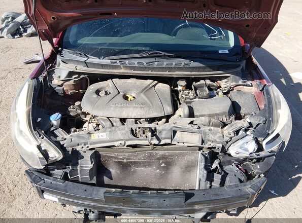 5NPDH4AE0GH766190 2016 HYUNDAI ELANTRA Red Vista trasera