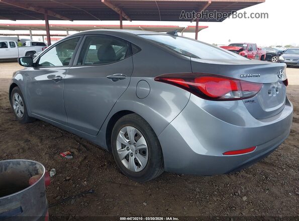 5NPDH4AE1GH702269 2016 HYUNDAI ELANTRA Silver Trasero izquierdo