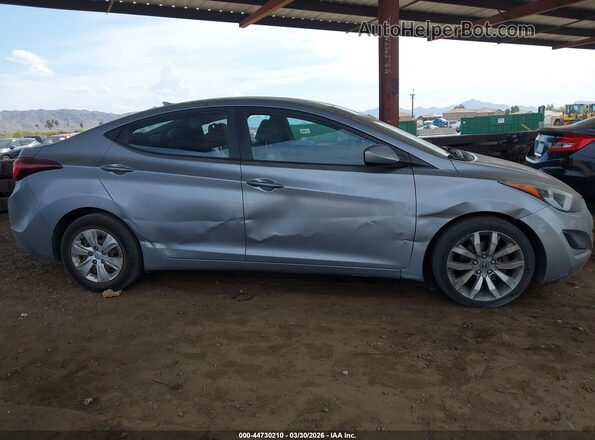 5NPDH4AE1GH702269 2016 HYUNDAI ELANTRA Silver Vista del cuadro de instrumentos