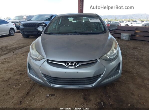 5NPDH4AE1GH702269 2016 HYUNDAI ELANTRA Silver Vista del salpicadero
