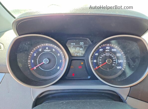 5NPDH4AE1GH703504 2016 HYUNDAI ELANTRA Blue 