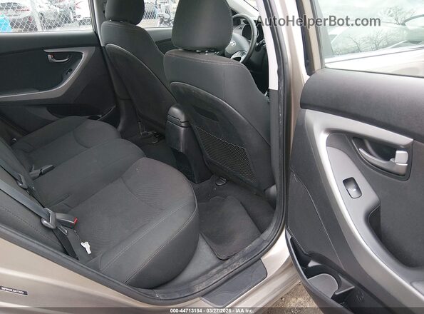 5NPDH4AE3GH770251 2016 HYUNDAI ELANTRA Beige VIN sticker view
