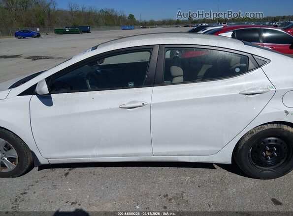 5NPDH4AE3GH786482 2016 HYUNDAI ELANTRA White Vista interior de 360 grados