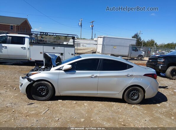 5NPDH4AE4GH705344 2016 HYUNDAI ELANTRA Silver Vista interior de 360 grados