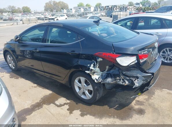 5NPDH4AE5GH788668 2016 HYUNDAI ELANTRA Black Панорамний вид салону 360°