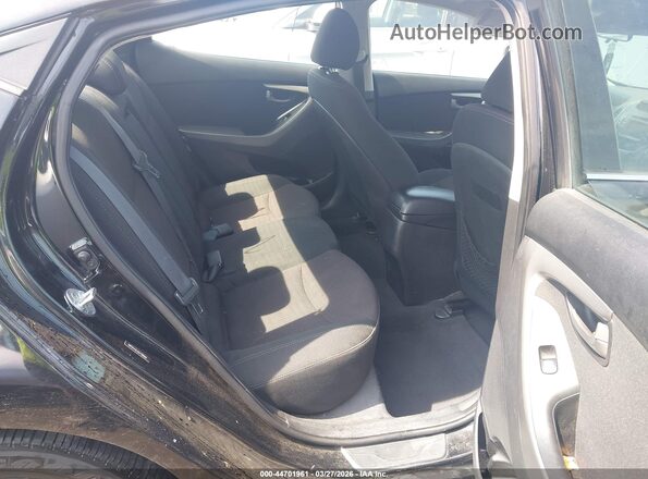 5NPDH4AE5GH788668 2016 HYUNDAI ELANTRA Black Вид наклейки з VIN-кодом