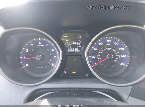 5NPDH4AE6GH695092 2016 HYUNDAI ELANTRA Gray 