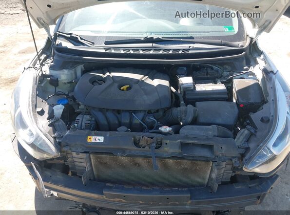 5NPDH4AE7GH765196 2016 HYUNDAI ELANTRA Silver Вид ззаду