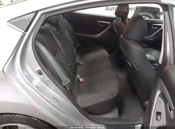 5NPDH4AE8GH689360 2016 HYUNDAI ELANTRA Silver VIN sticker view