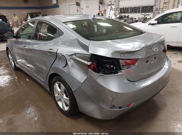 5NPDH4AE8GH689360 2016 HYUNDAI ELANTRA Silver 