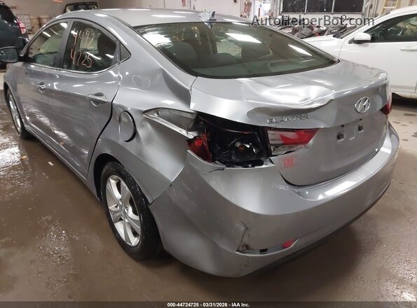 5NPDH4AE8GH689360 2016 HYUNDAI ELANTRA Silver 