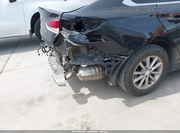 5NPE24AF0JH599822 2018 HYUNDAI SONATA Black Front view