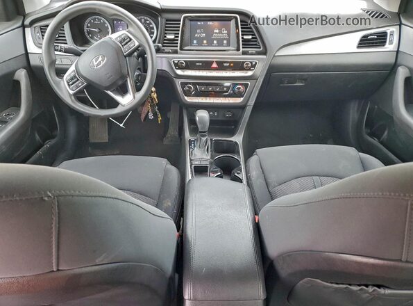5NPE24AF0KH741118 2019 HYUNDAI SONATA Серый 