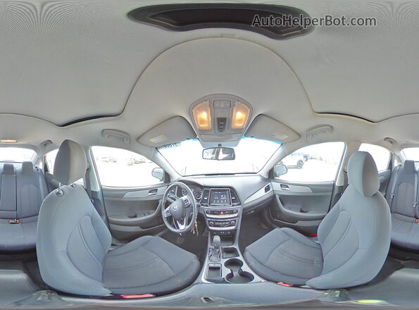 5NPE24AF0KH741118 2019 HYUNDAI SONATA Серый 