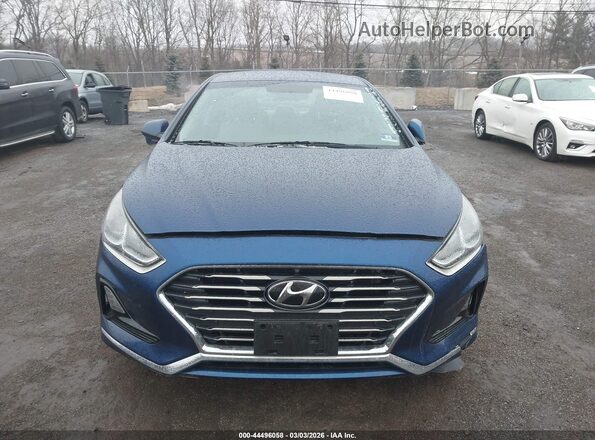 5NPE24AF0KH741782 2019 HYUNDAI SONATA Blue 