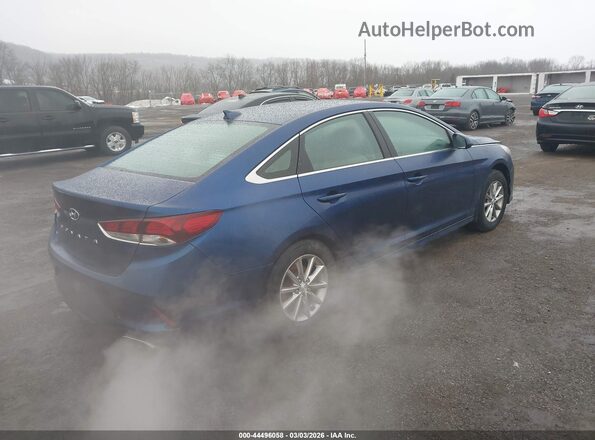 5NPE24AF0KH741782 2019 HYUNDAI SONATA Blue 