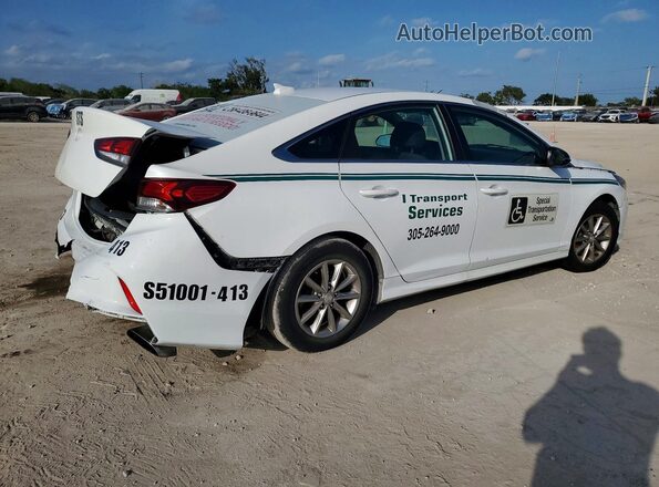 5NPE24AF0KH746321 2019 HYUNDAI SONATA Gray Tył prawy