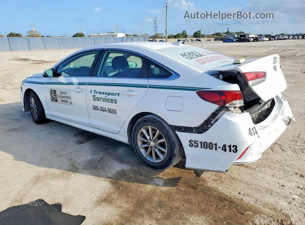 5NPE24AF0KH746321 2019 HYUNDAI SONATA Gray Tył lewy