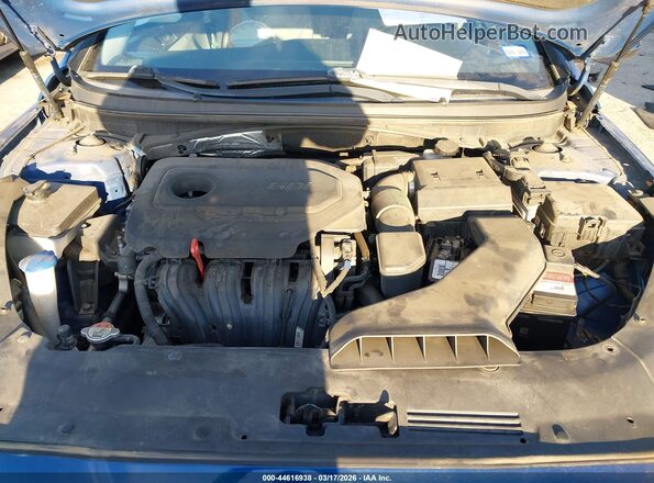 5NPE24AF0KH769758 2019 HYUNDAI SONATA Blue 