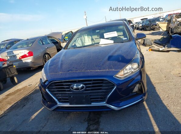 5NPE24AF0KH769758 2019 HYUNDAI SONATA Blue 