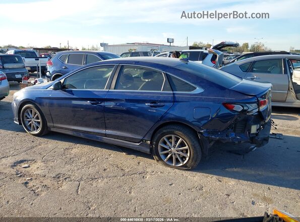 5NPE24AF0KH769758 2019 HYUNDAI SONATA Blue 