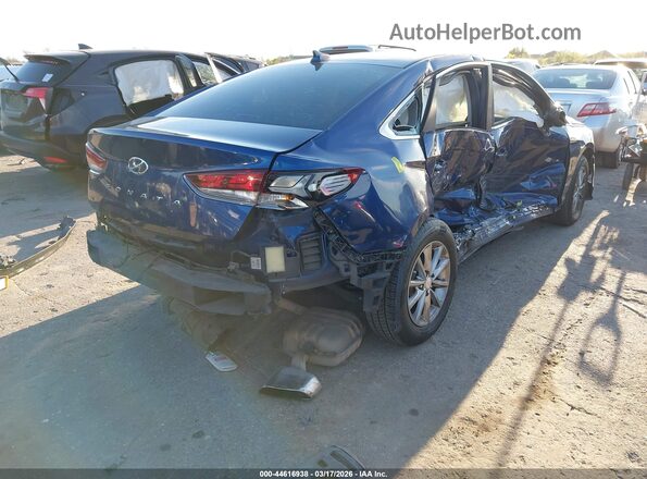 5NPE24AF0KH769758 2019 HYUNDAI SONATA Blue 