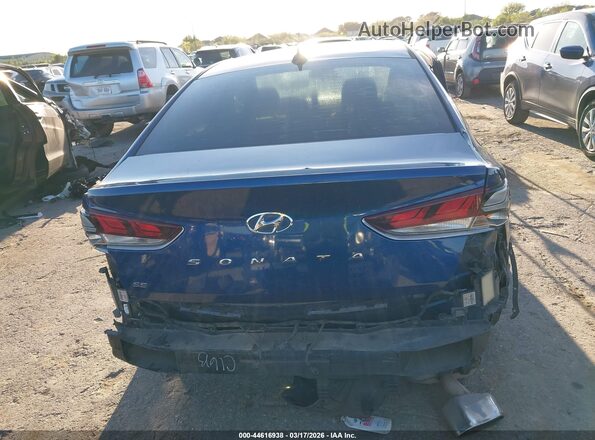 5NPE24AF0KH769758 2019 HYUNDAI SONATA Blue 